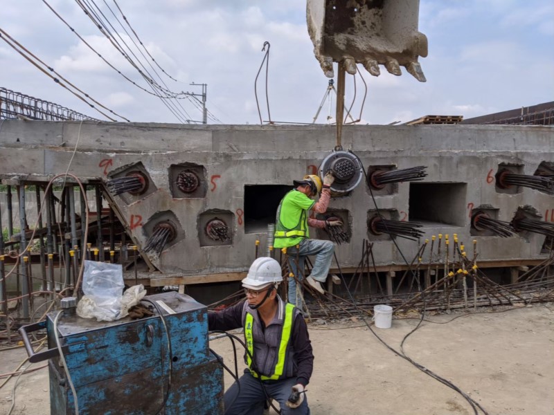 1090410桃園大園沙圳橋預力施拉 201123 3