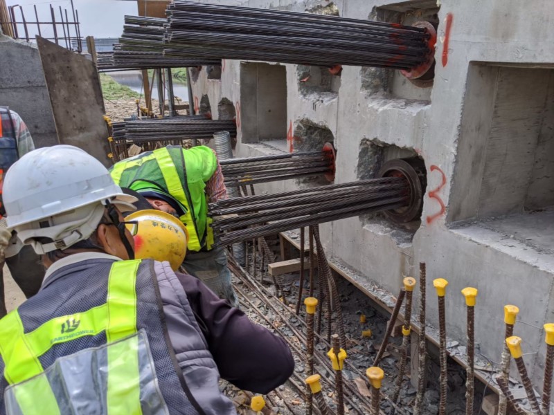 1090410桃園大園沙圳橋預力施拉 201123 4